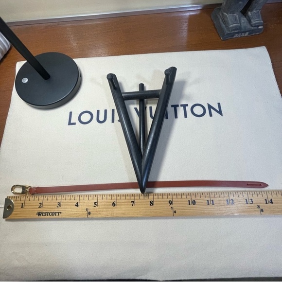 Louis Vuitton Pochette Replacement Strap Fauve/Brown 14" NWOT - Picture 7 of 16